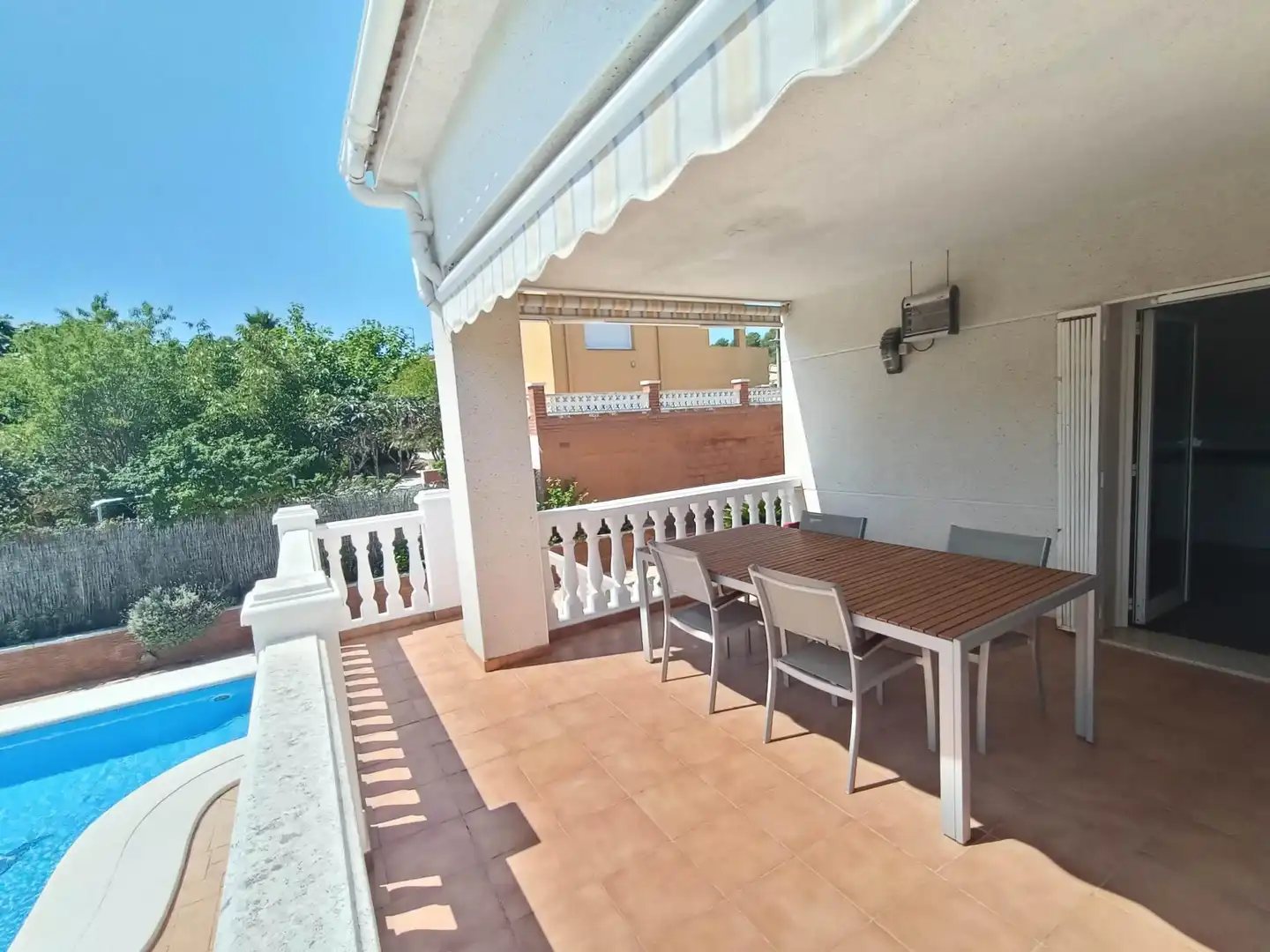 Terraza de Casa o chalet en venta en Olèrdola con Aire acondicionado, Calefacción y Jardín privado