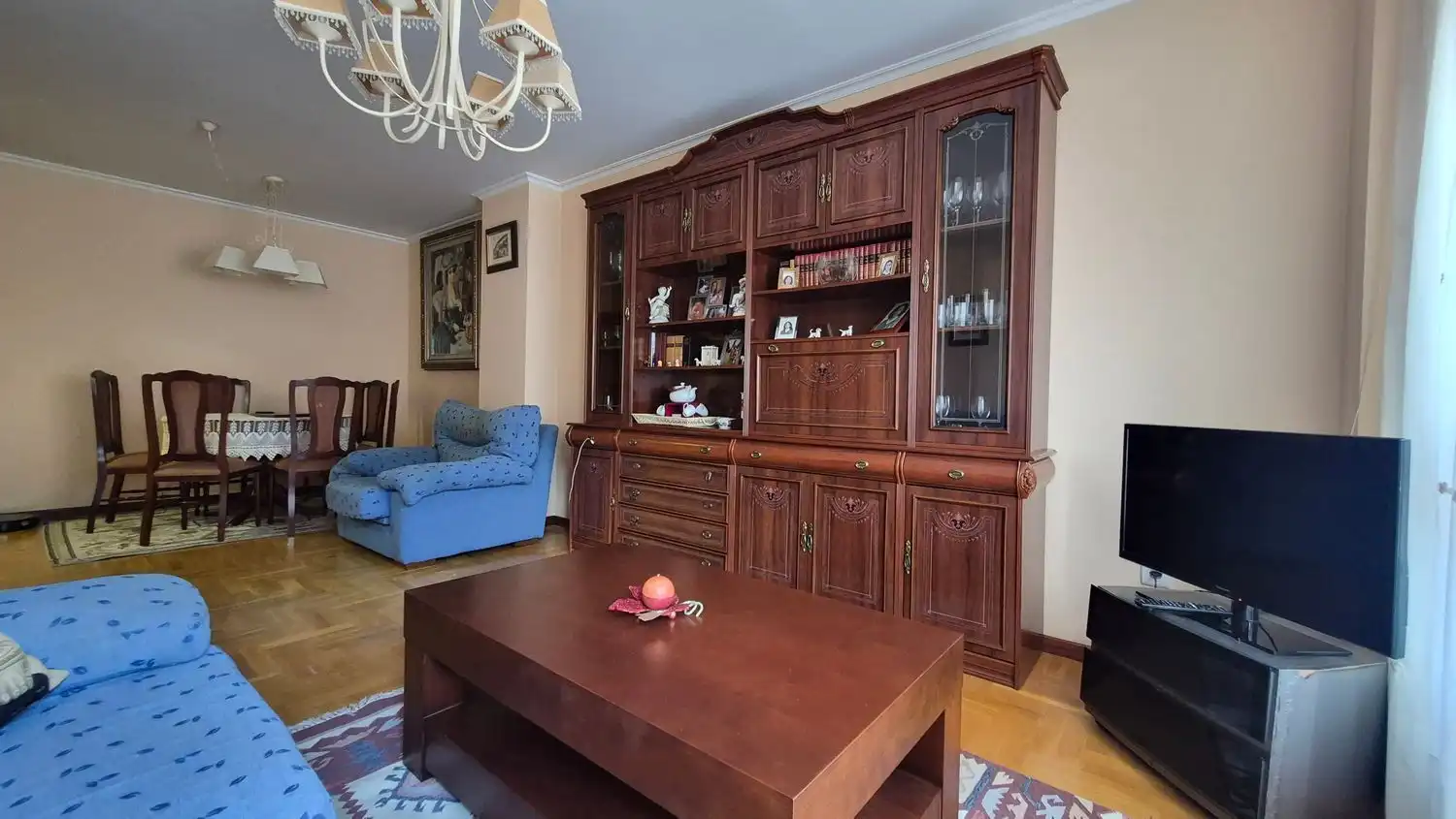 Wohnzimmer von Wohnung zum Verkauf in Villaviciosa mit Heizung, Abstellraum und Schwimmbad