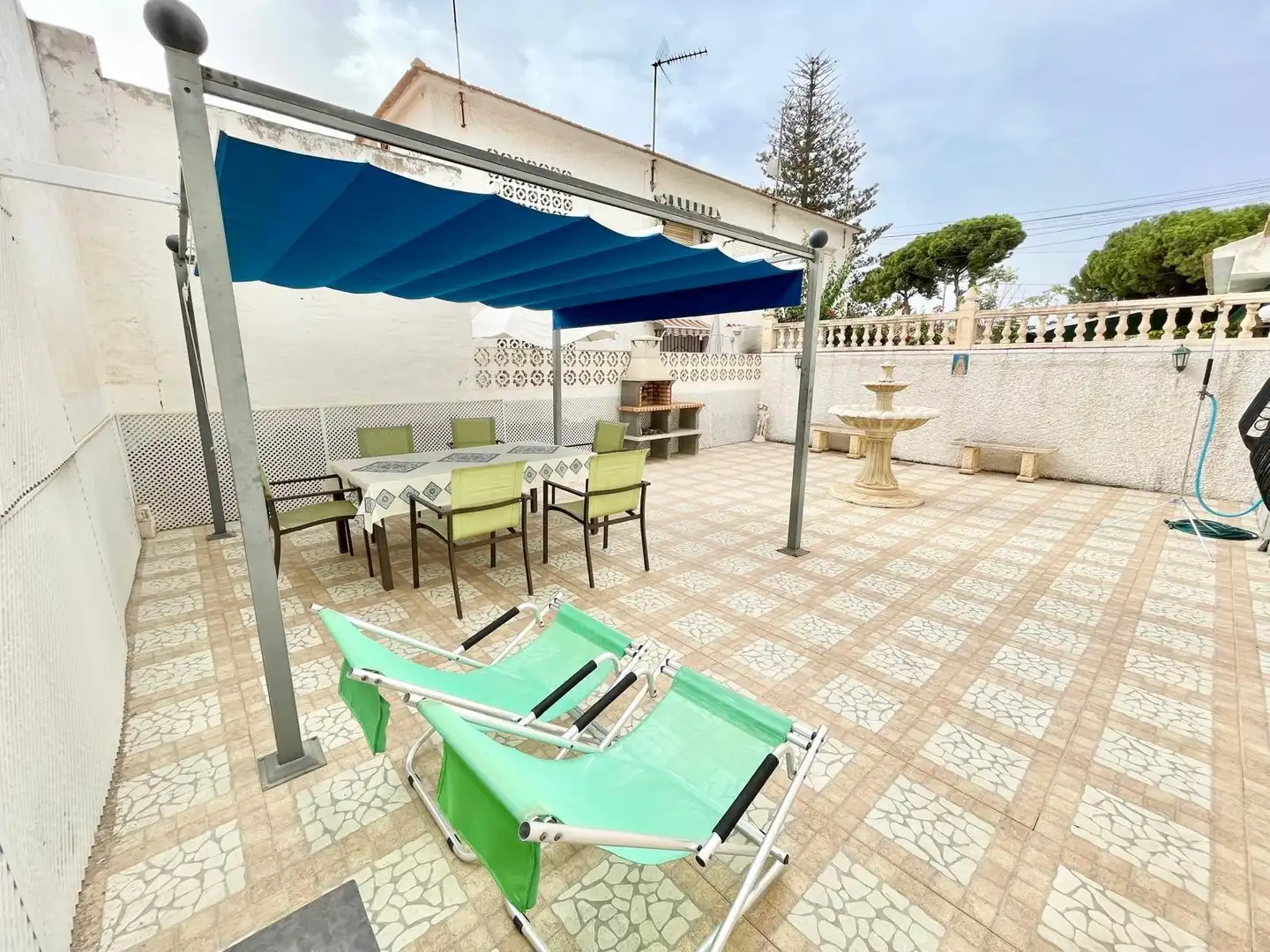 Terrassa de Casa o xalet de lloguer en San Javier amb Aire condicionat, Terrassa i Moblat
