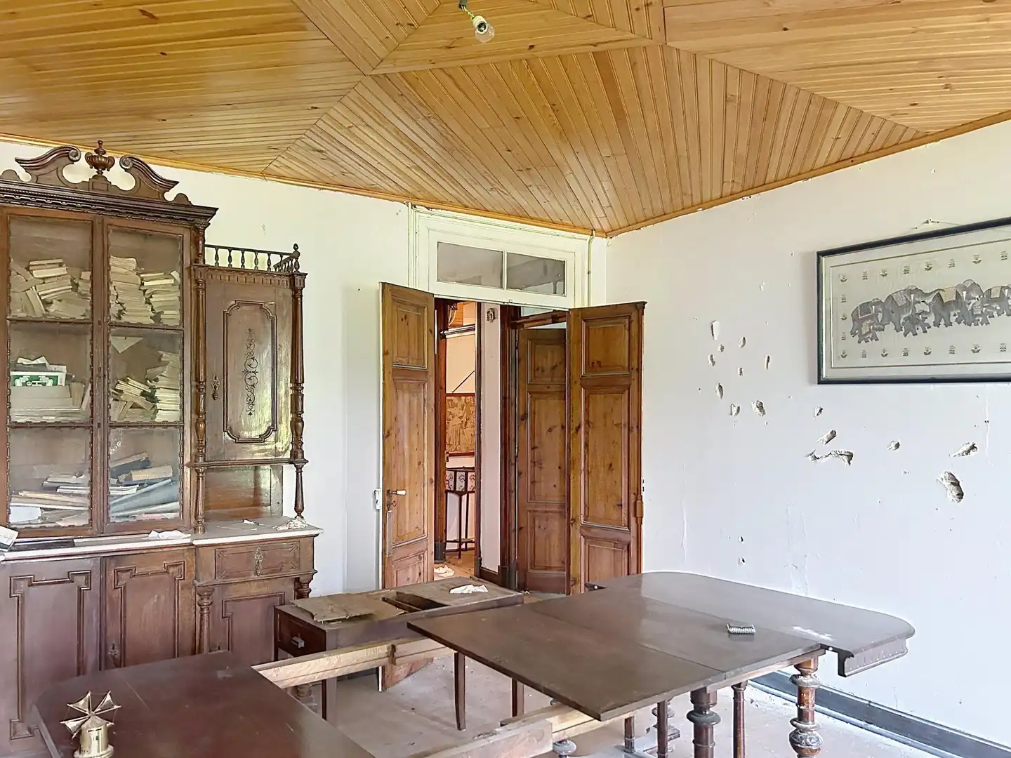 Comedor de Finca rústica en venta en Pontecesures con Terraza y Balcón