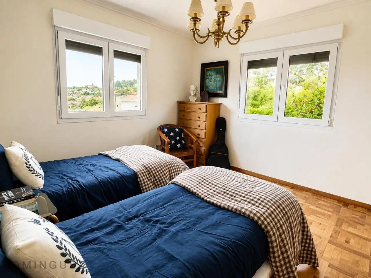 Bedroom of Houses for rent in Cangas   with Heating and Private garden