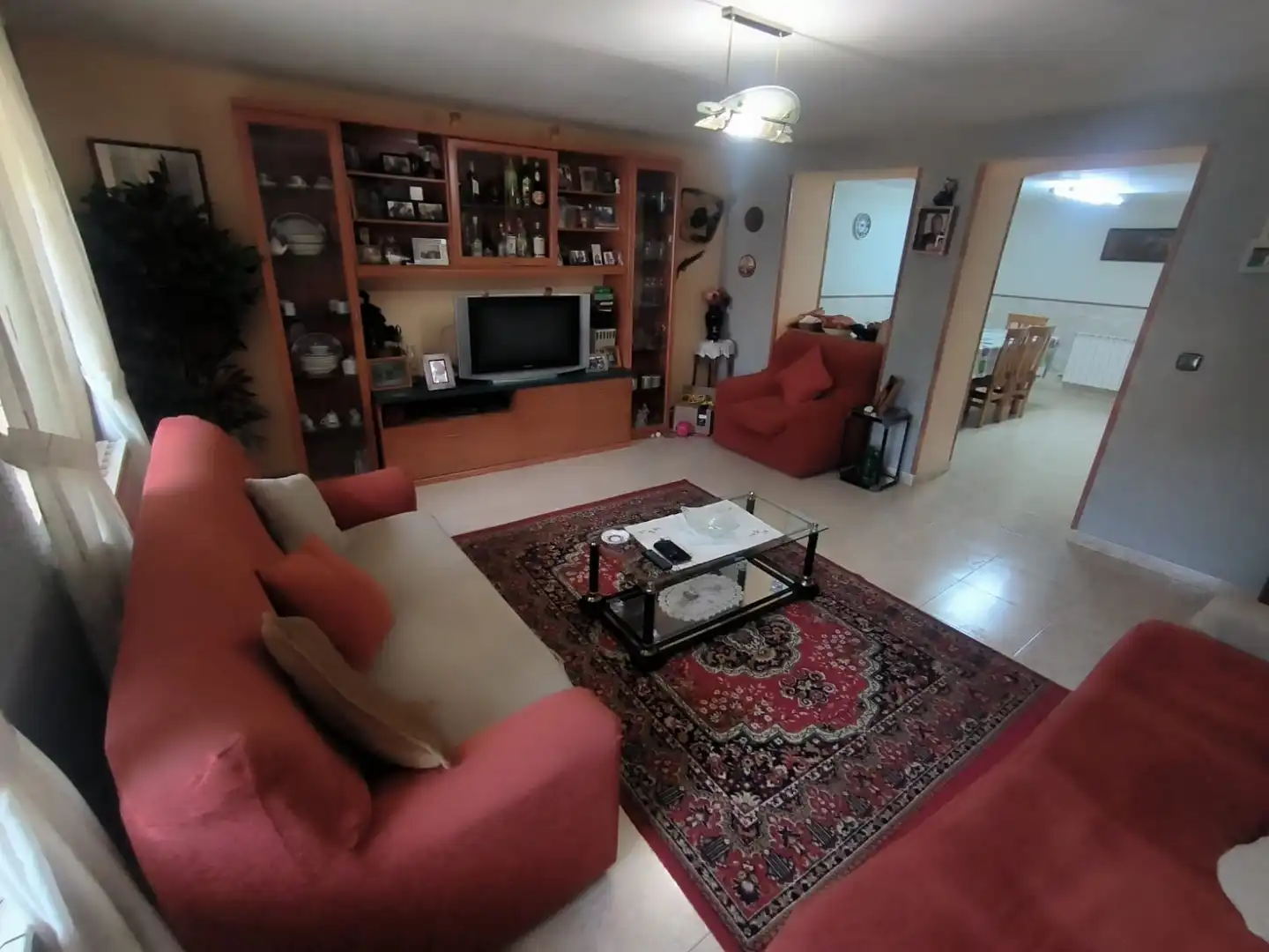 Sala de estar de Casa o chalet en venta en Arenillas de Riopisuerga con Calefacción, Jardín privado y Piscina