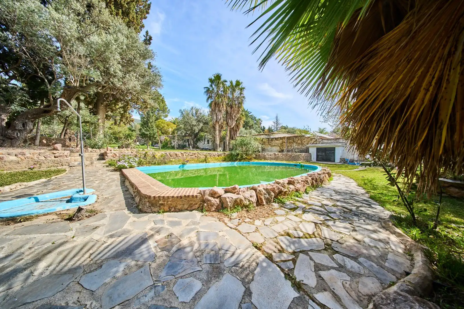 Piscina de Finca rústica en venda en Órgiva amb Jardí privat, Terrassa i Moblat