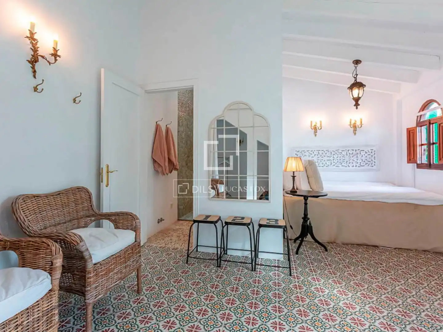 Bedroom of Houses for rent in  Palma de Mallorca  with Air Conditioner, Heating and Private garden