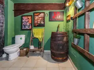 Bany de Casa o xalet en venda en Galapagar amb Aire condicionat, Calefacció i Jardí privat
