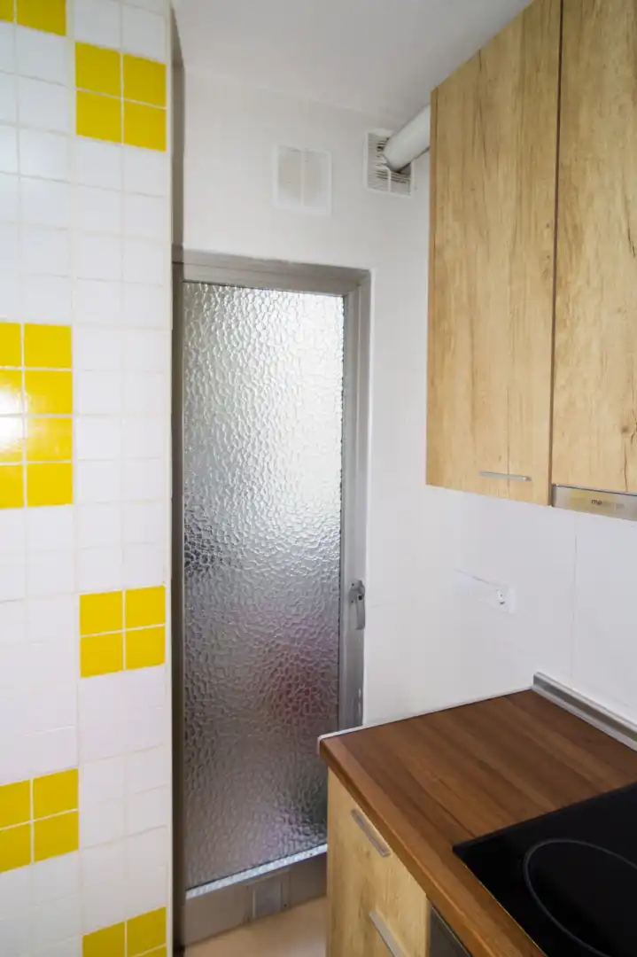 Baño de Piso de alquiler en Murcia con Aire acondicionado, Parquet y Amueblado