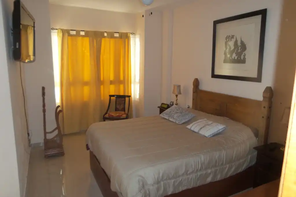 Schlafzimmer von Einfamilien-Reihenhaus zum Verkauf in Alhaurín de la Torre mit Klimaanlage, Privatgarten und Abstellraum