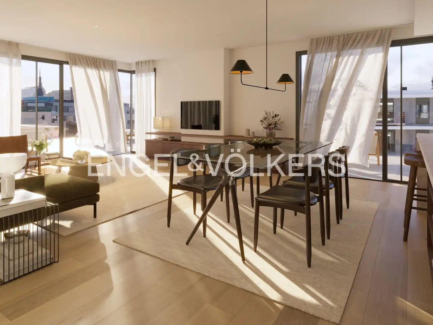 Penthouse with pool for sale in Camins al Grau, imagen 7
