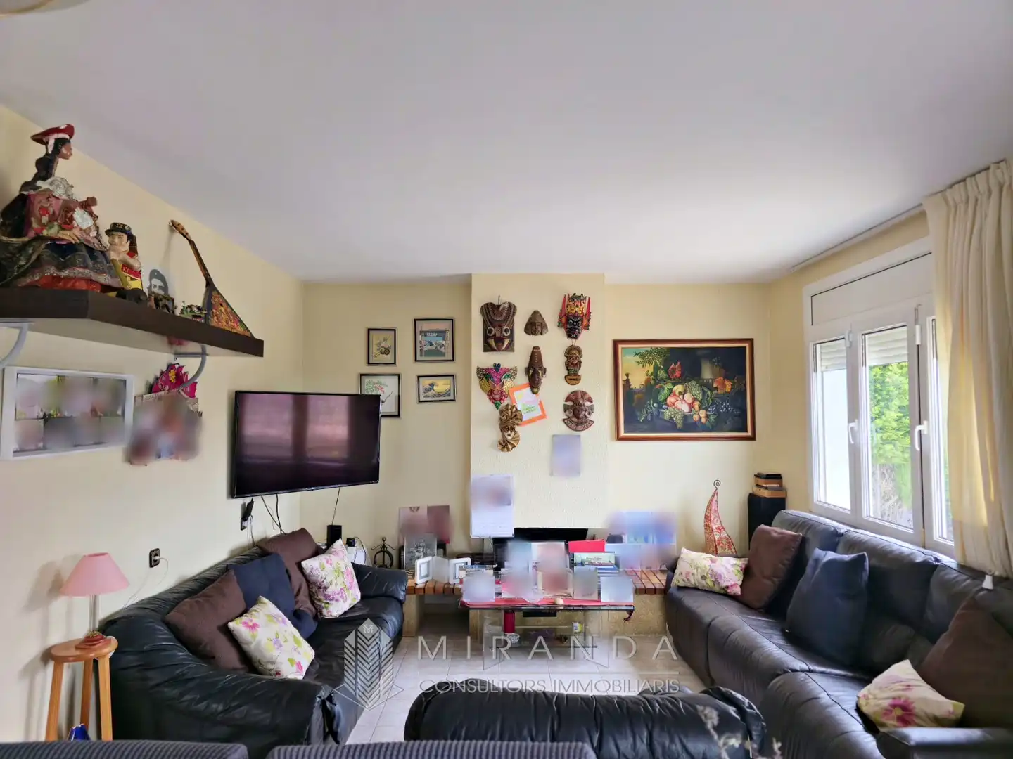Sala de estar de Casa o chalet en venta en L'Ametlla del Vallès con Aire acondicionado, Calefacción y Jardín privado