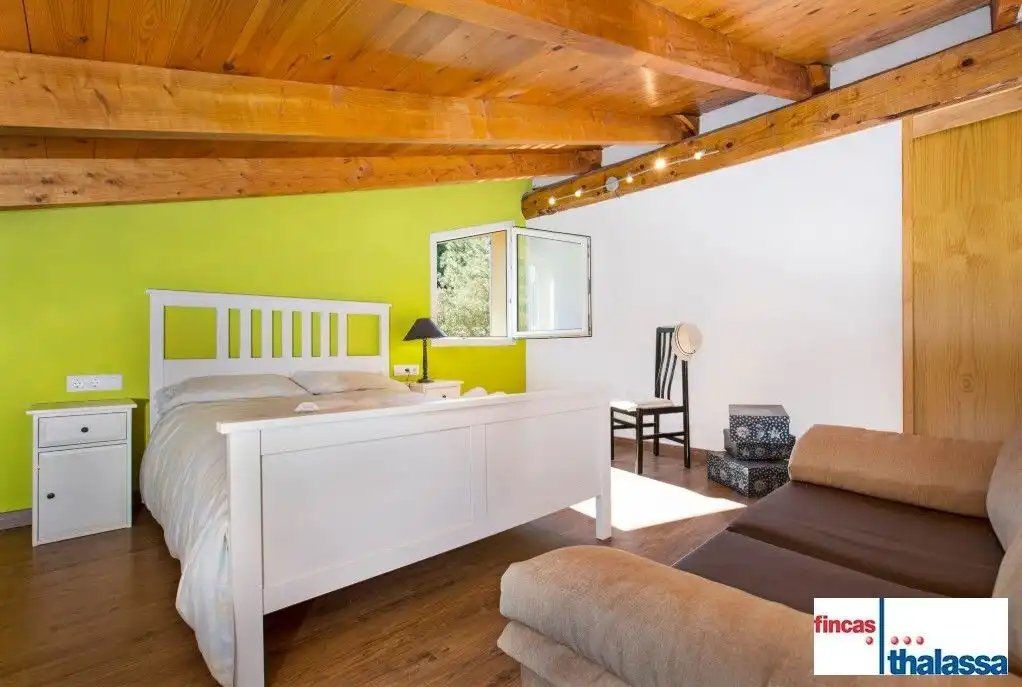 Bedroom of Houses for sale in Lloret de Mar  with Air Conditioner, Private garden and Storage room