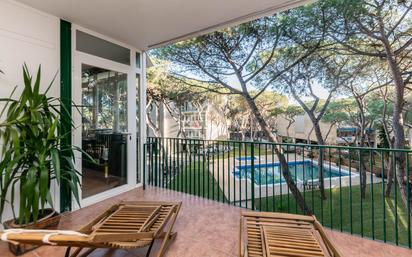 Garden of Flat for sale in Gavà  with Heating and Swimming Pool