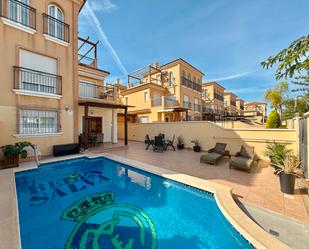 Swimming pool of Single-family semi-detached to rent in Pilar de la Horadada  with Air Conditioner, Heating and Private garden