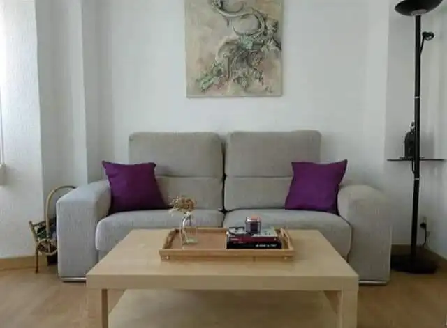 Sala d'estar de Pis en venda en Elche / Elx amb Aire condicionat i Terrassa