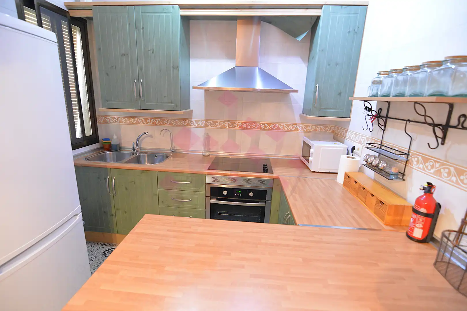 Kitchen of Houses for sale in Villarrubia de los Ojos  with Air Conditioner, Heating and Storage room
