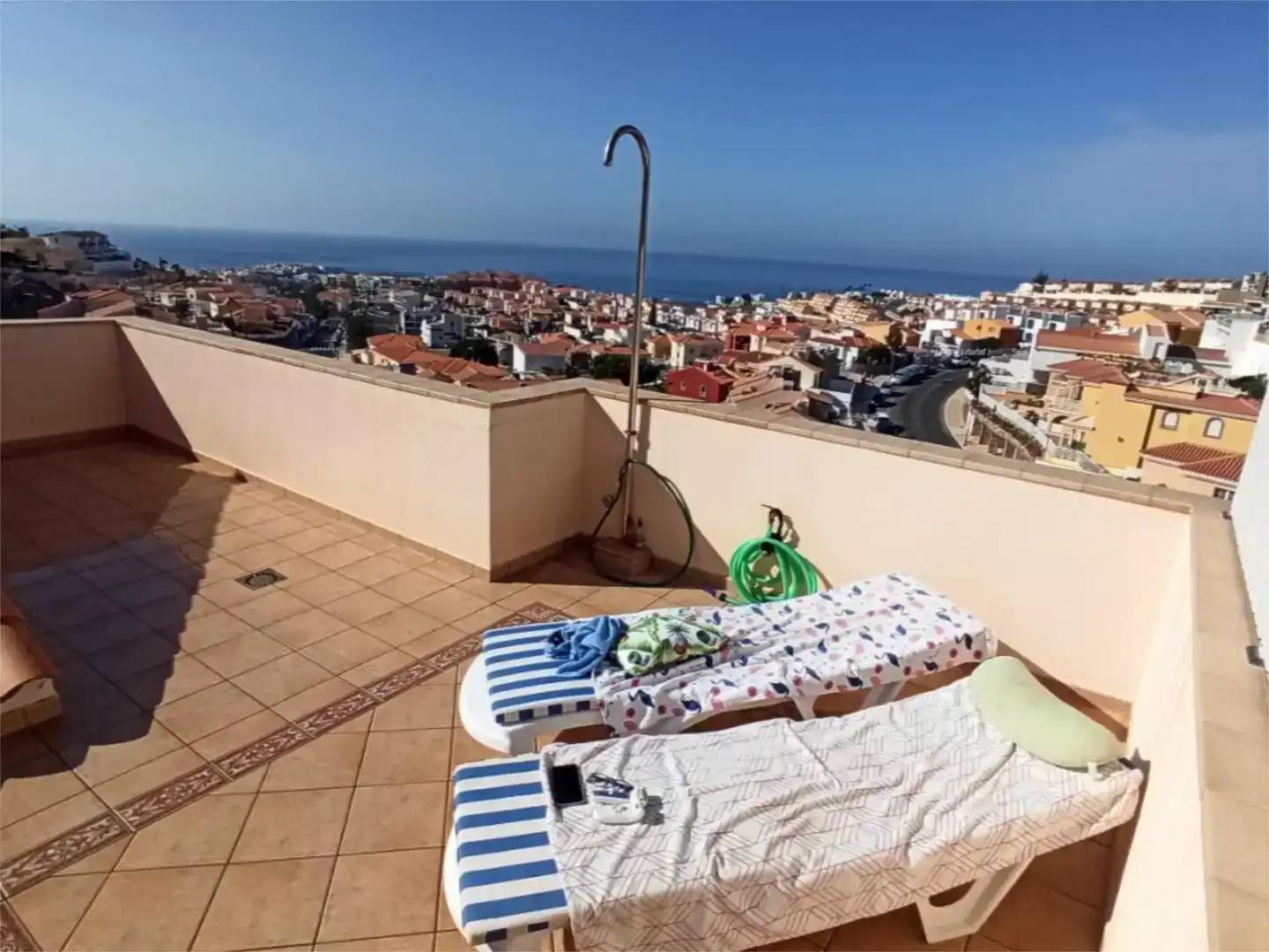 Terrace of Flat for sale in Mogán  with Air Conditioner, Private garden and Storage room