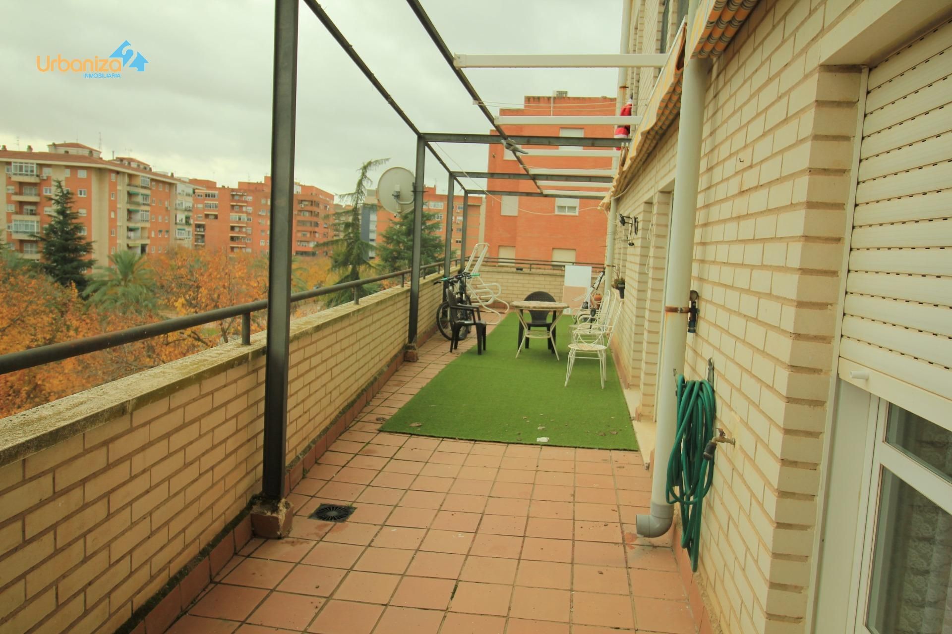 Terrace of Flat for sale in Badajoz Capital  with Air Conditioner, Heating and Terrace
