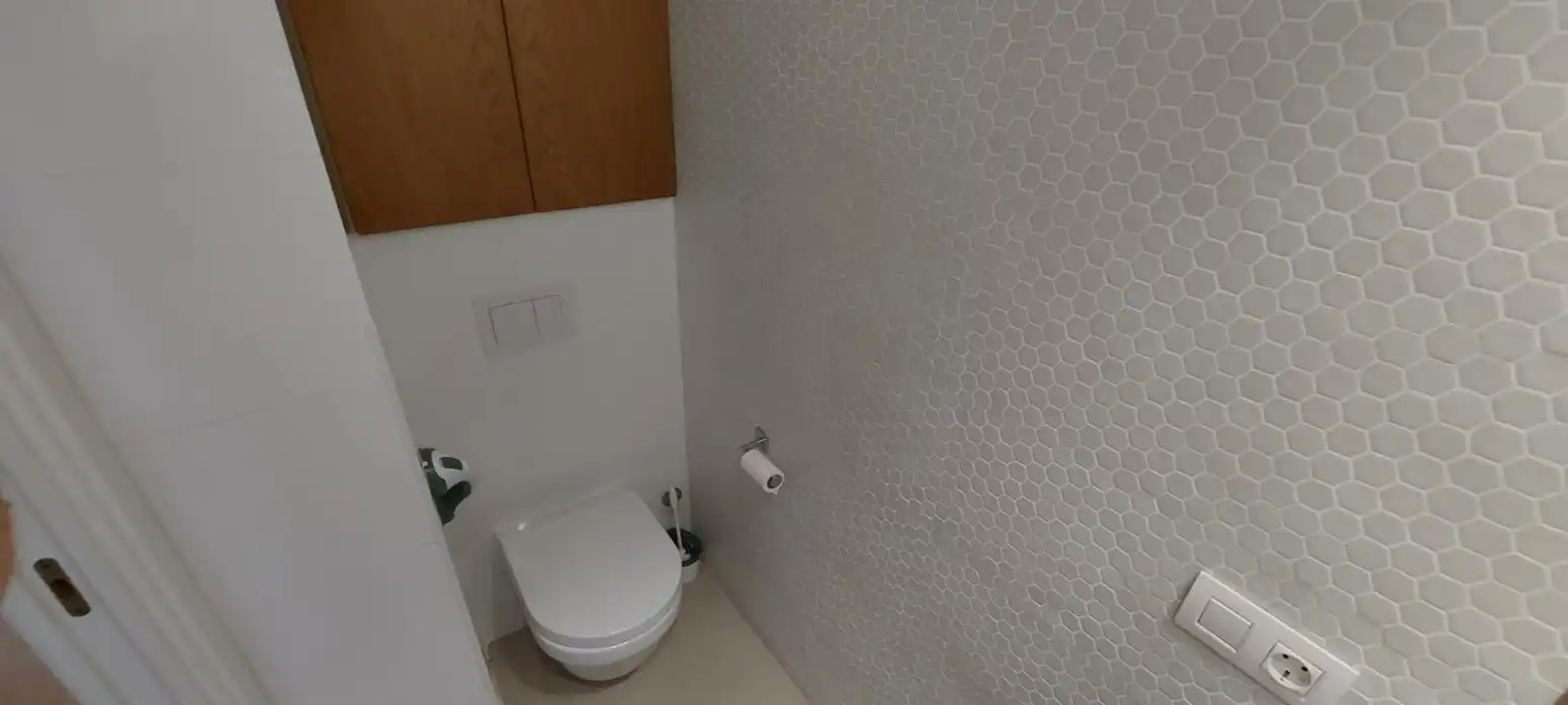 Baño de Piso de alquiler en Sagunto / Sagunt con Jardín privado, Terraza y Amueblado
