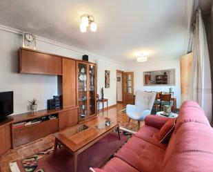 Living room of Flat for sale in Burgos Capital  with Heating, Parquet flooring and Storage room