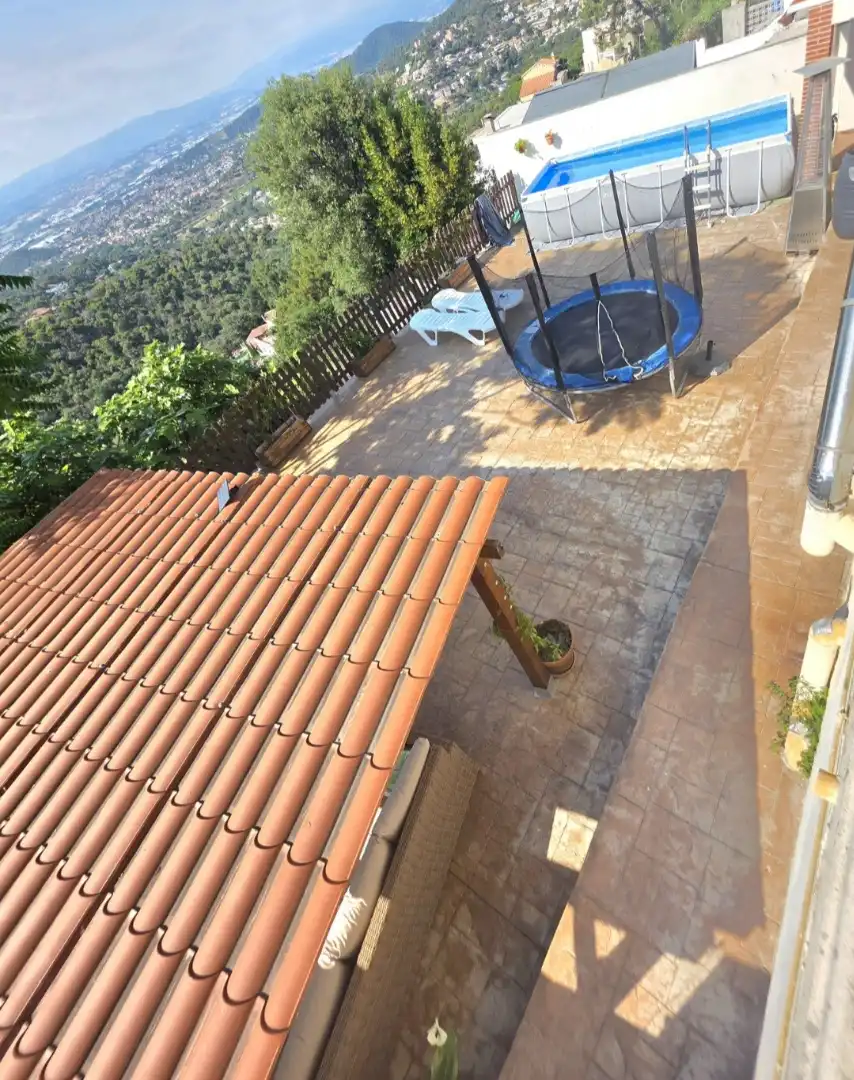 Terrasse von Haus oder Chalet zum Verkauf in Sant Fost de Campsentelles mit Heizung, Privatgarten und Abstellraum