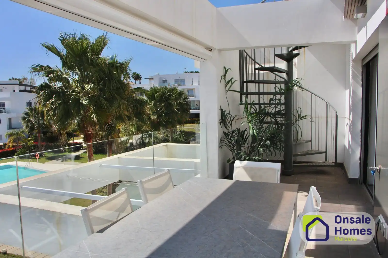 Terrace of Attic for sale in Estepona  with Air Conditioner, Terrace and Storage room