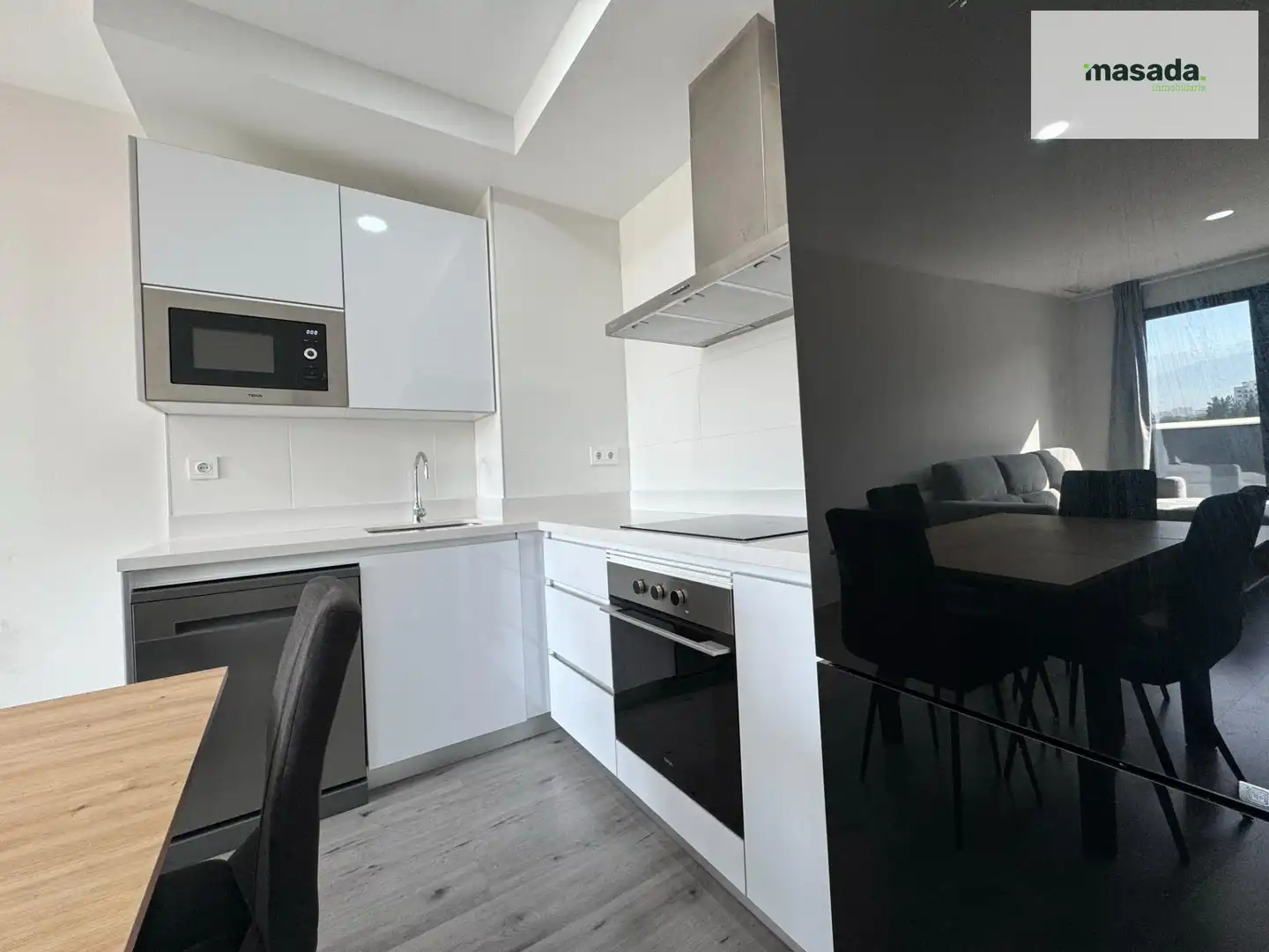 Kitchen of Flat for rent in Granada  with Heating, Terrace and Storage room
