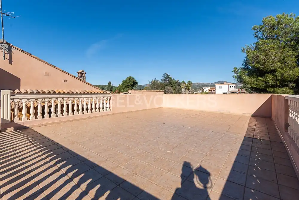 Terraza de Casa o chalet en venta en Náquera con Aire acondicionado, Calefacción y Jardín privado