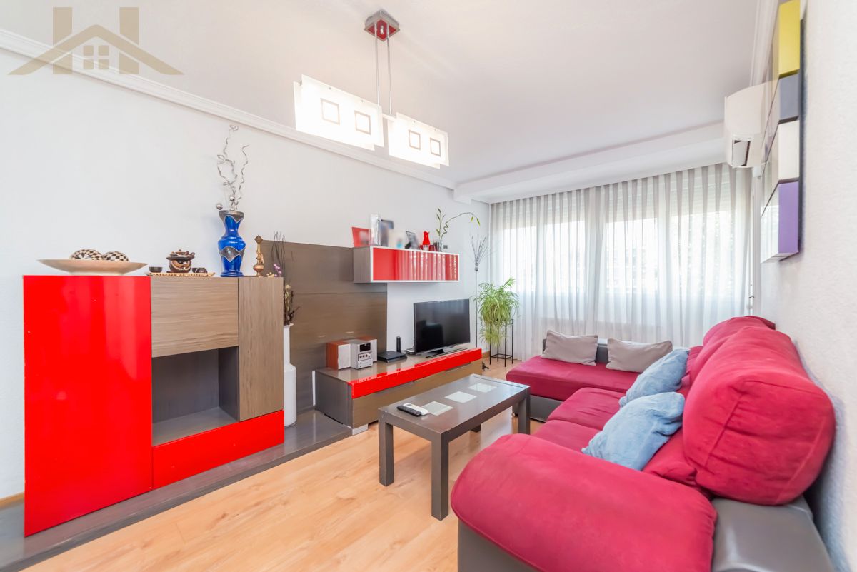 Living room of Flat for sale in Móstoles  with Furnished
