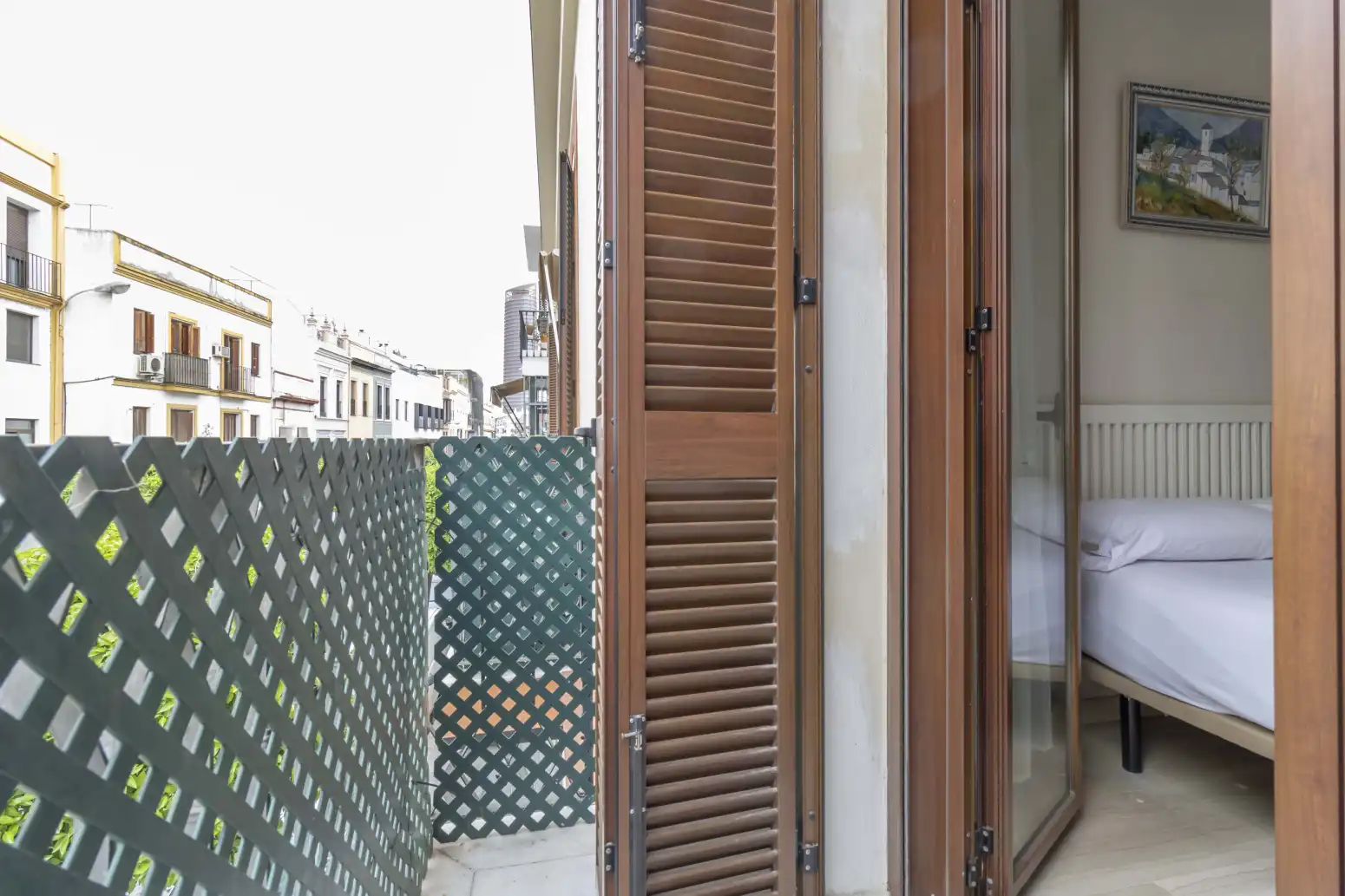 Balcony of Flat for sale in Sevilla  with Air Conditioner, Heating and Balcony