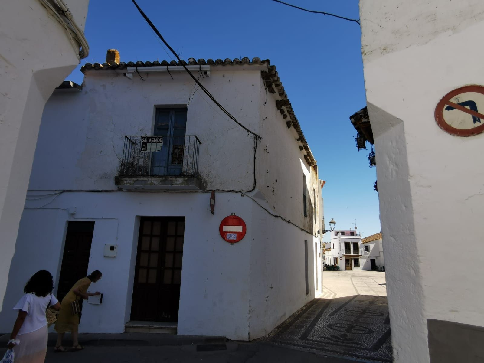 Vista exterior de Casa adosada en venda en Encinasola