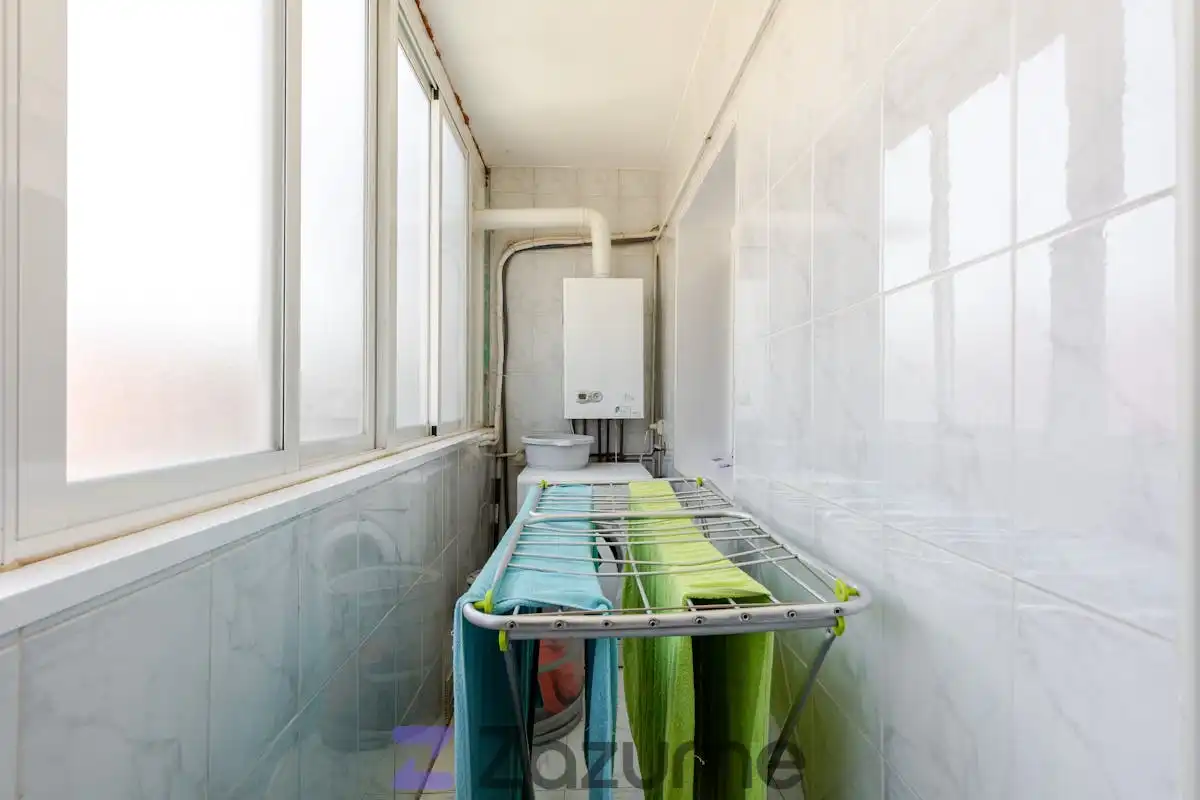 Balcony of Flat for rent in Madrid  with Air Conditioner, Heating and Terrace