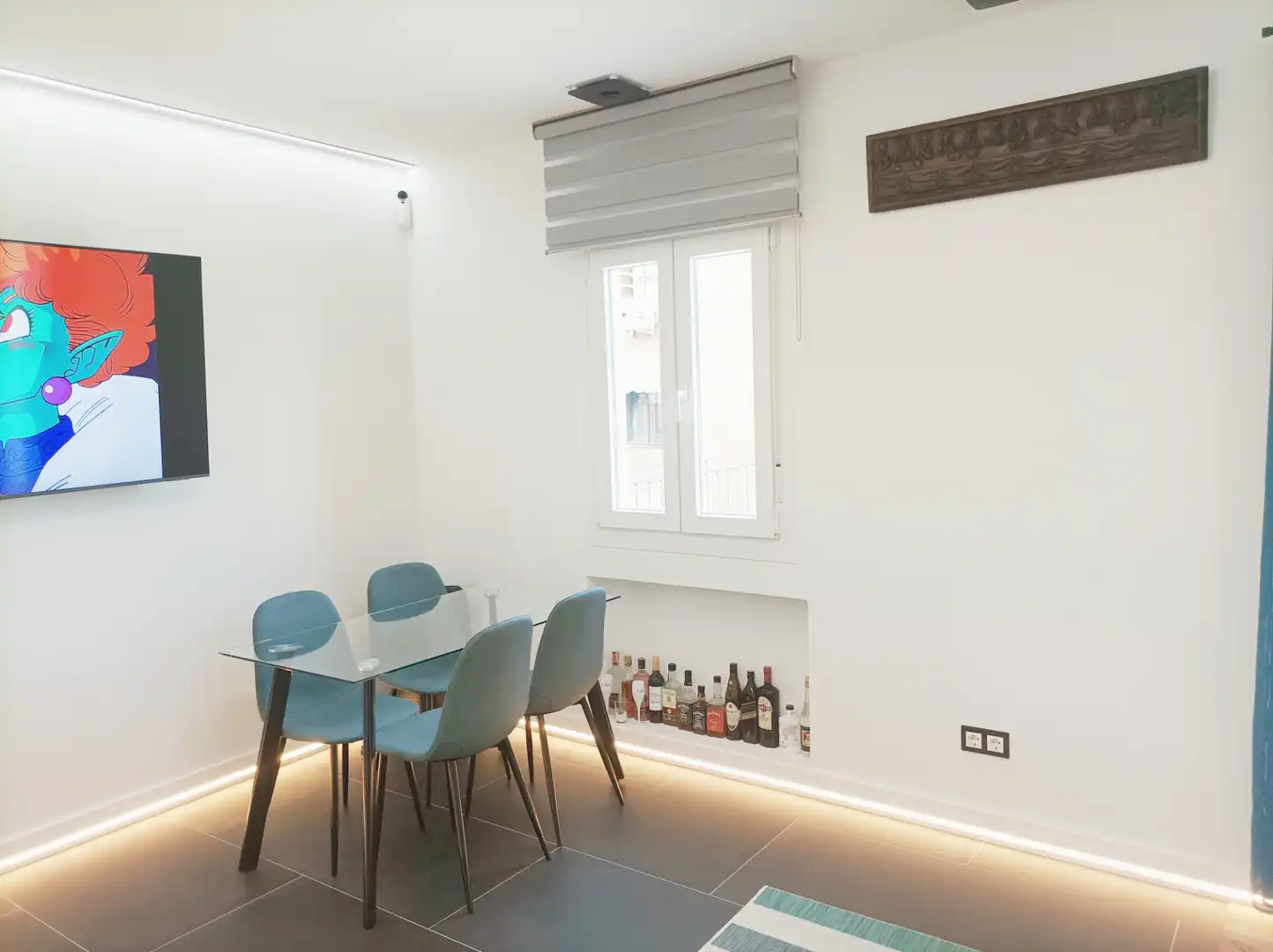 Esszimmer von Wohnung zum Verkauf in Madrid mit Klimaanlage, Heizung und Terrasse