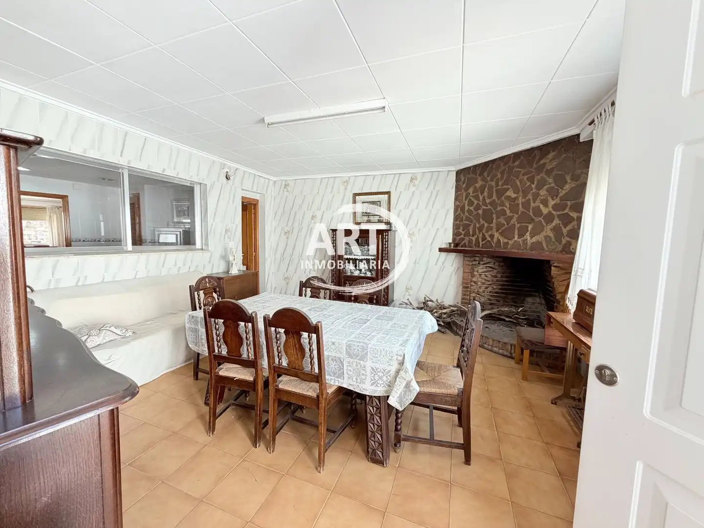 Cocina de Finca rústica en venta en Bétera con Aire acondicionado, Calefacción y Terraza