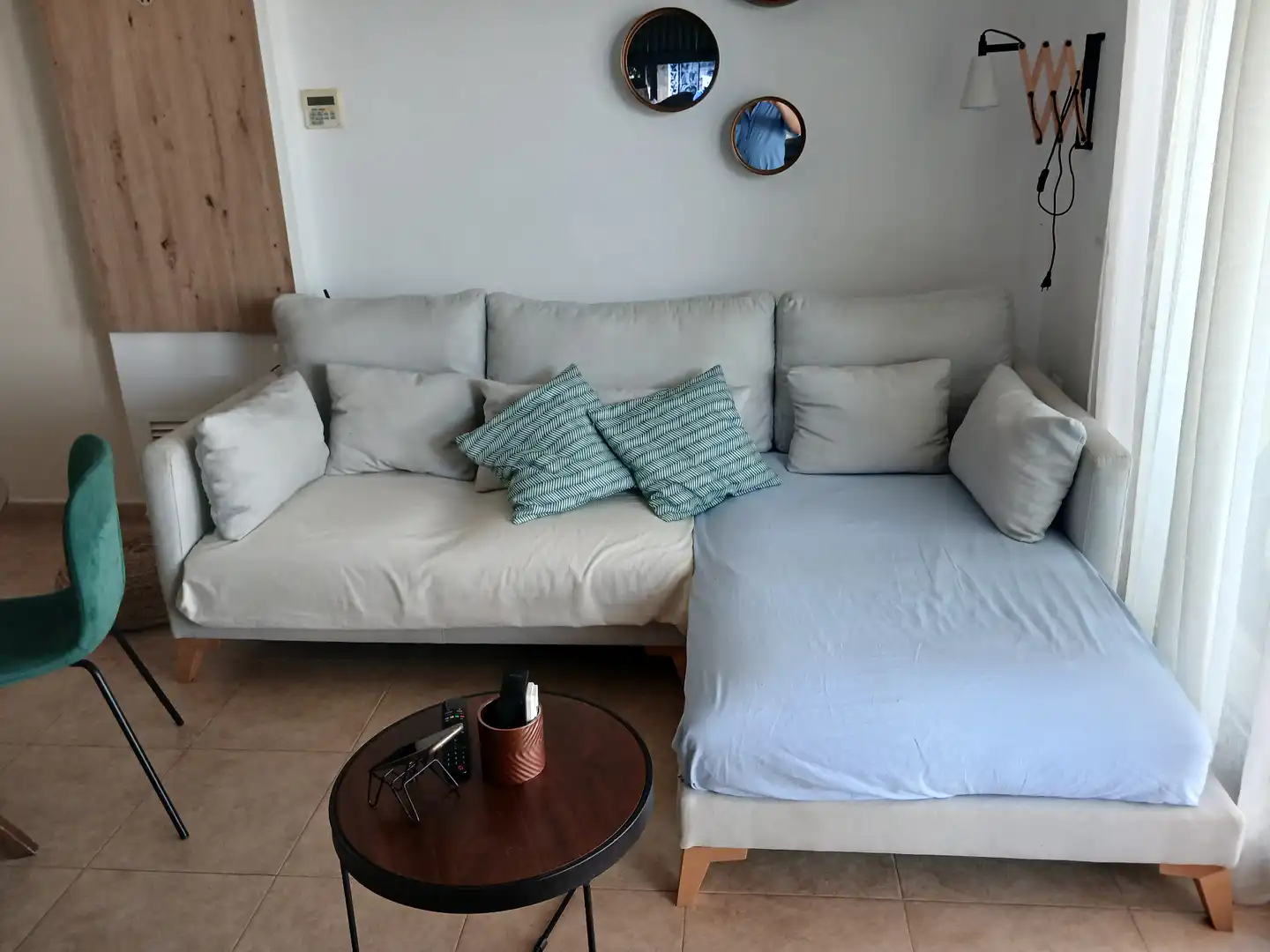 Living room of Apartments for rent in Moncofa  with Air Conditioner, Terrace and Furnished