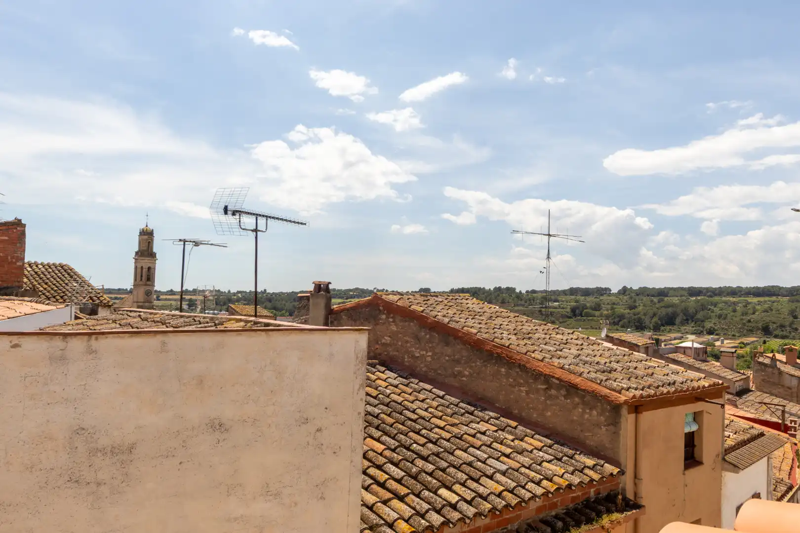 Balcony of Country homes for sale in Vila-rodona  with Terrace, Furnished and Oven