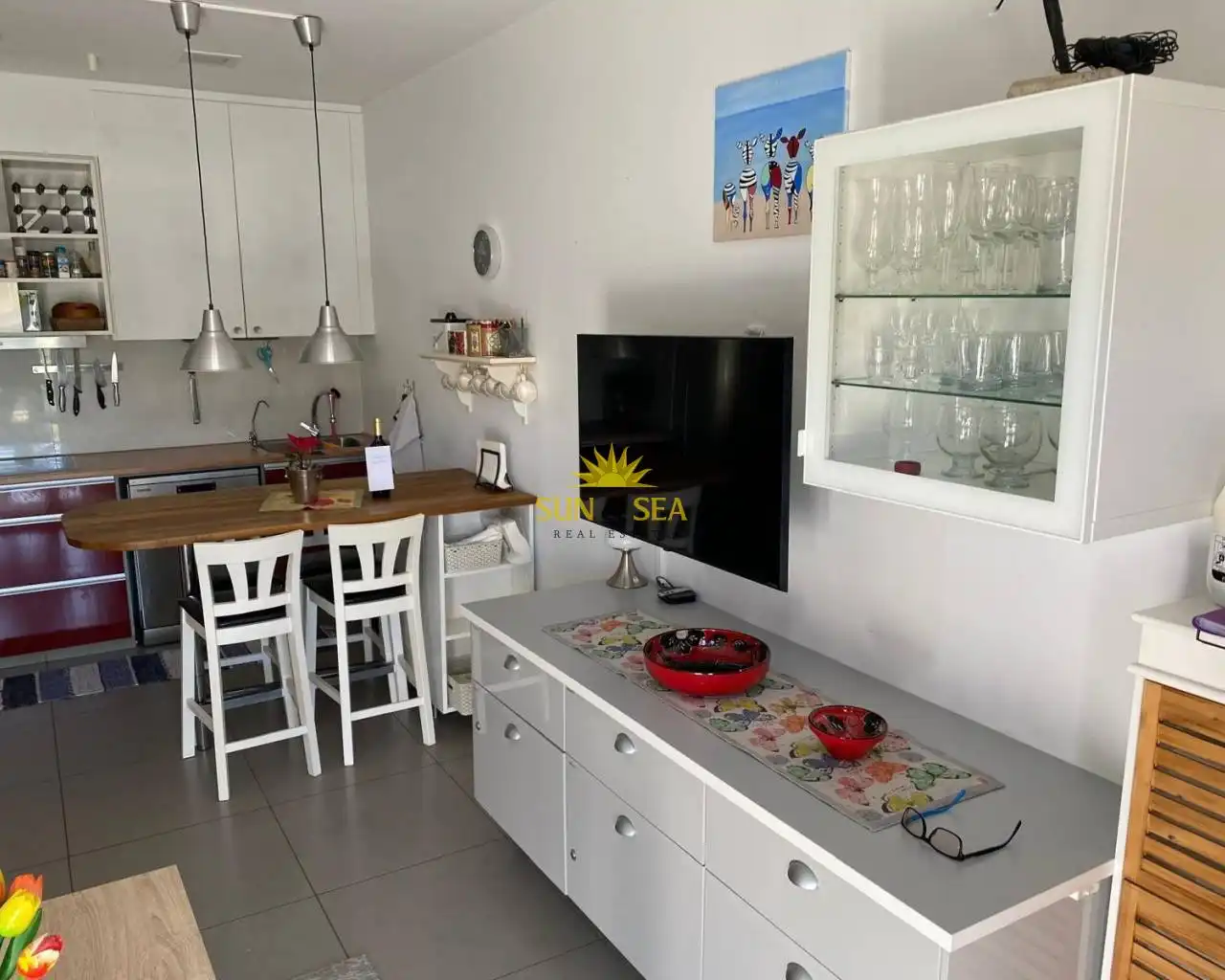 Living room of Houses for rent in Pilar de la Horadada  with Air Conditioner, Heating and Terrace