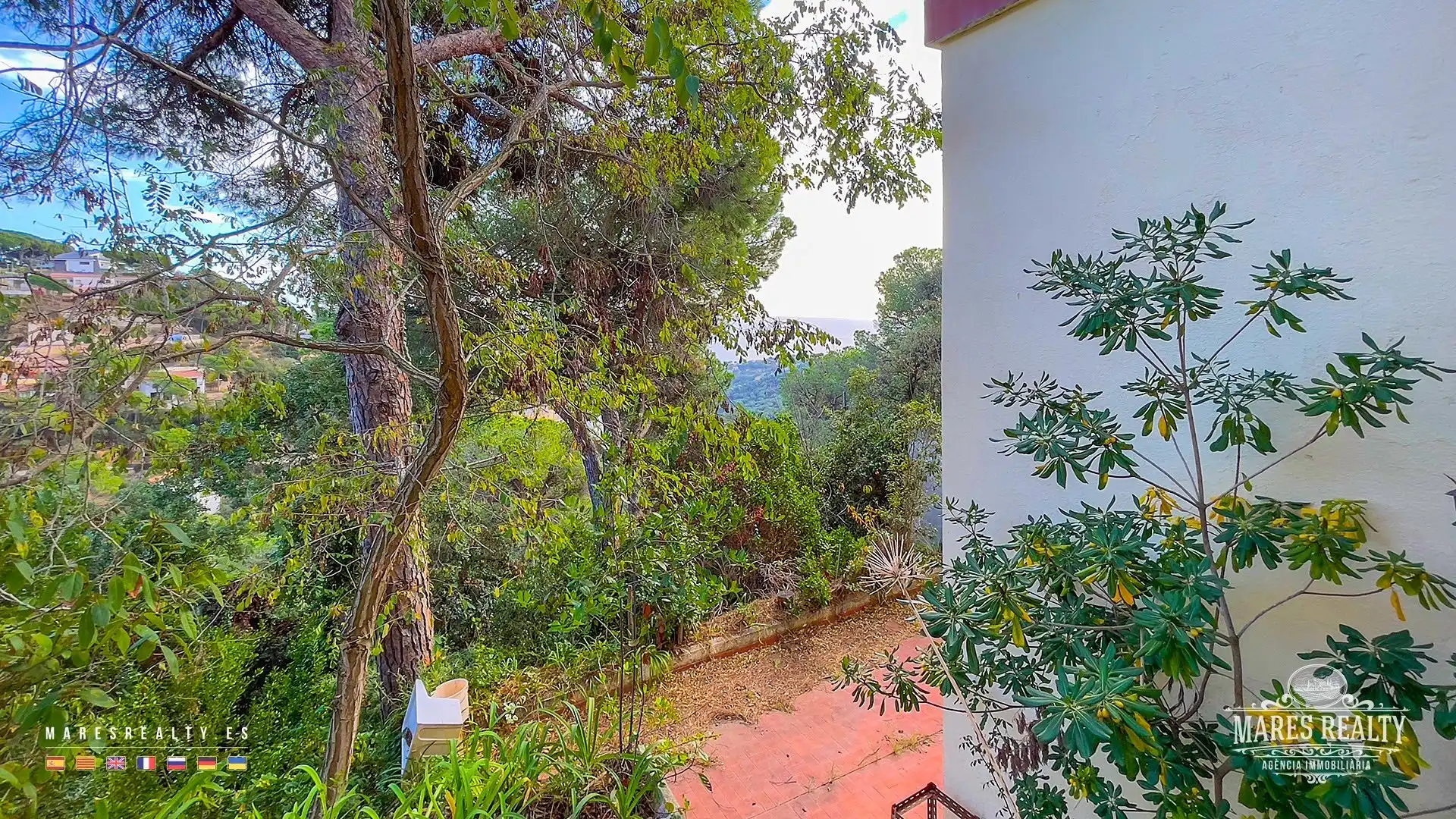 Jardí de Casa o xalet en venda en Lloret de Mar amb Calefacció, Jardí privat i Terrassa