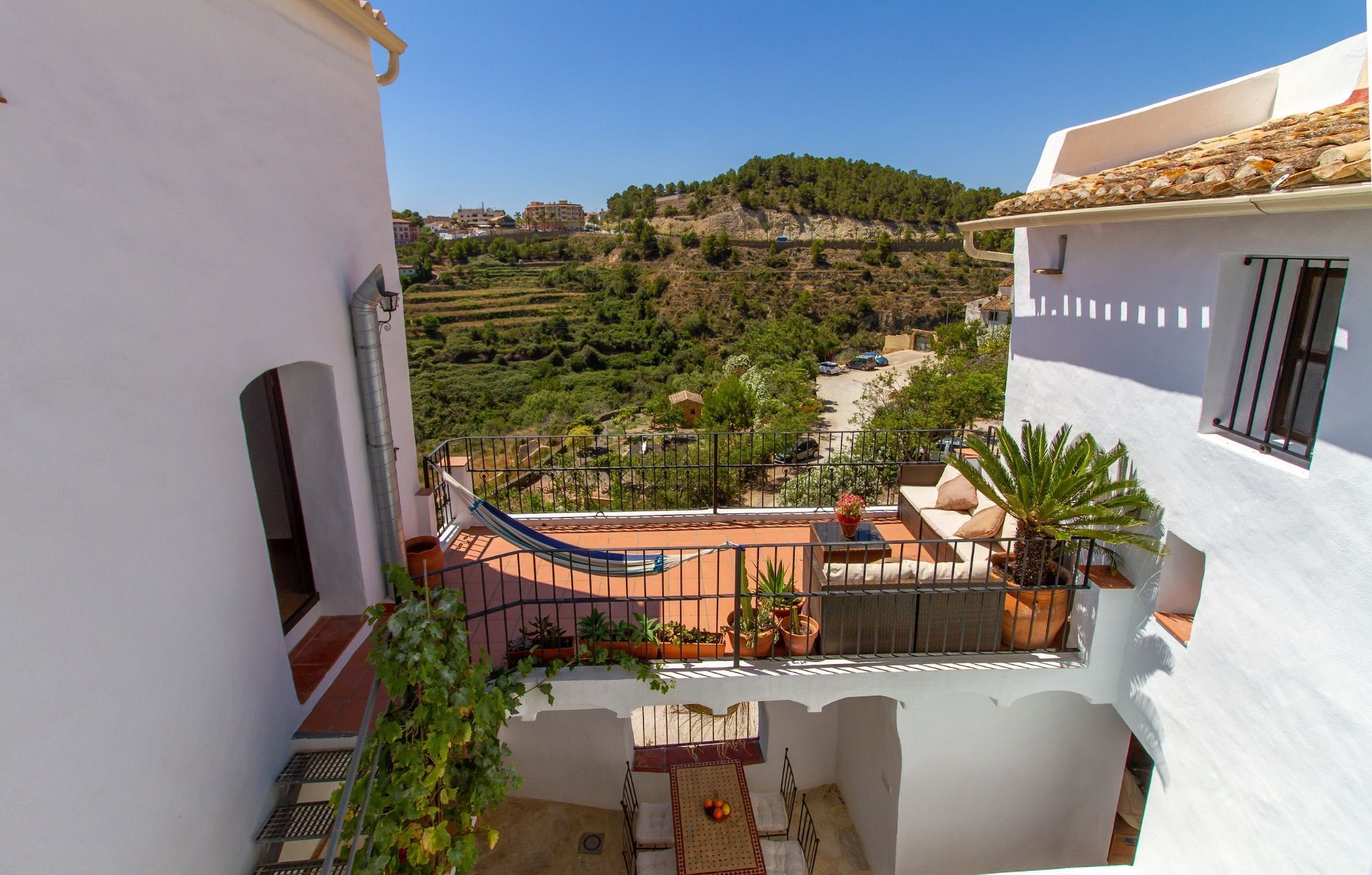 Terrassa de Casa o xalet en venda en Polop amb Aire condicionat, Terrassa i Piscina