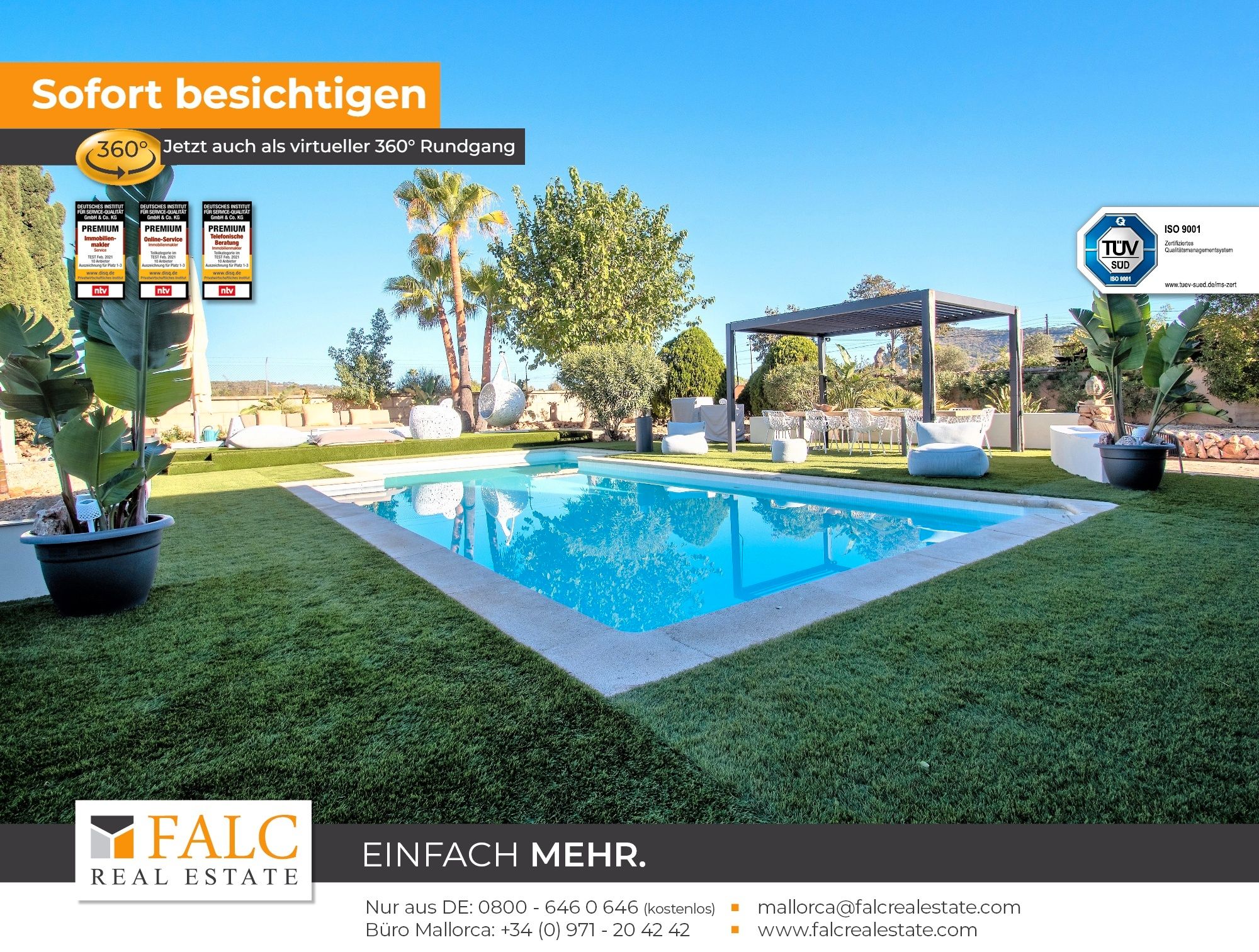 Swimming pool of Residential for sale in Llucmajor