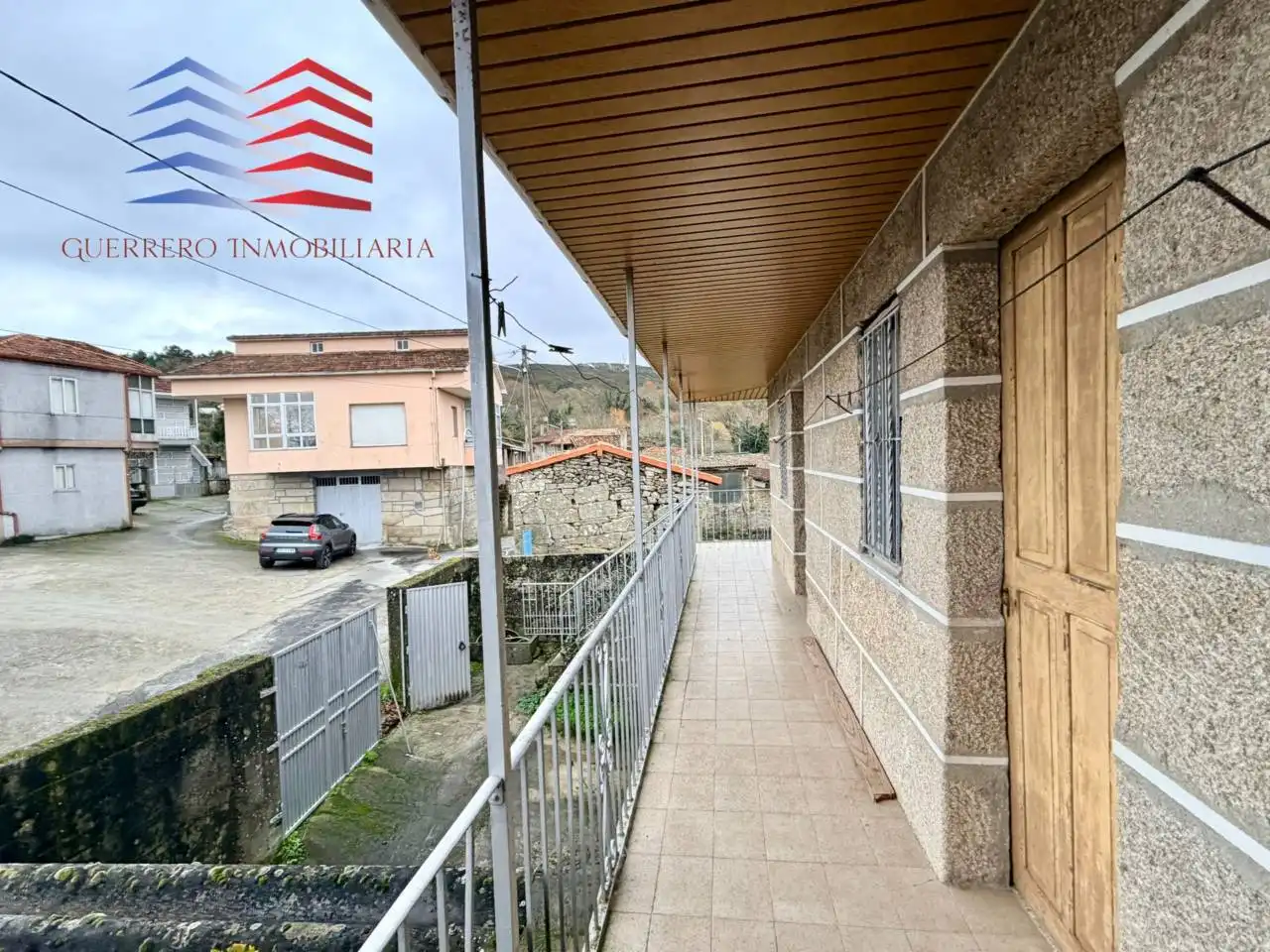 Vista exterior de Casa o chalet en venta en A Bola  con Jardín privado, Trastero y Balcón