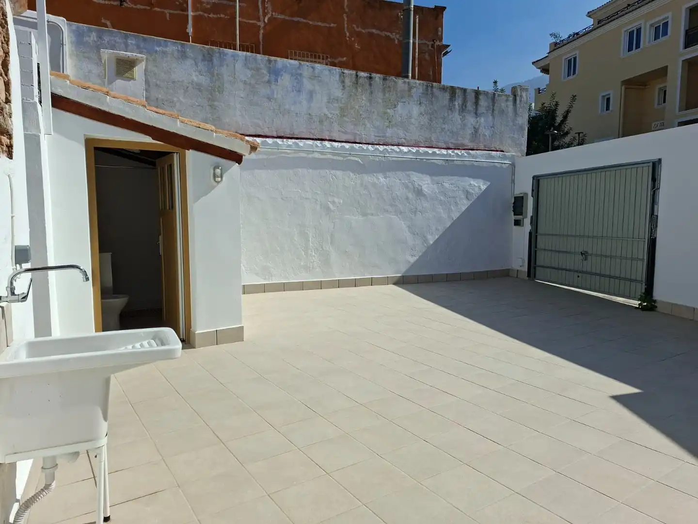 Terraza de Casa adosada en venta en Dénia con Calefacción