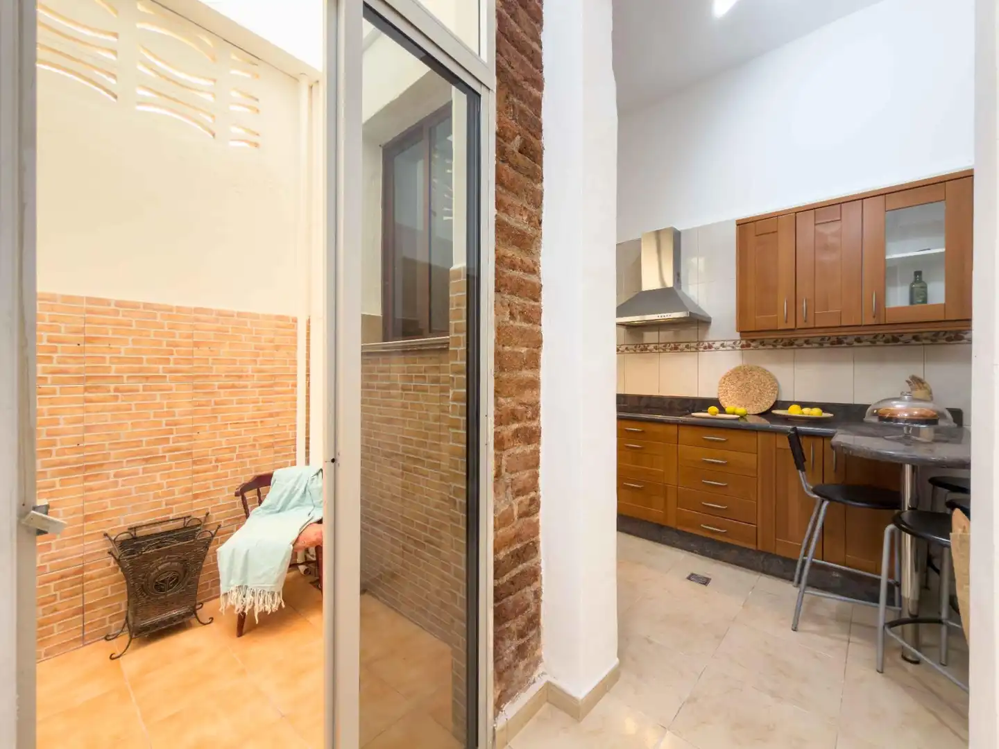 Küche von Wohnung zum Verkauf in Santa Cruz de Tenerife mit Klimaanlage und Möbliert