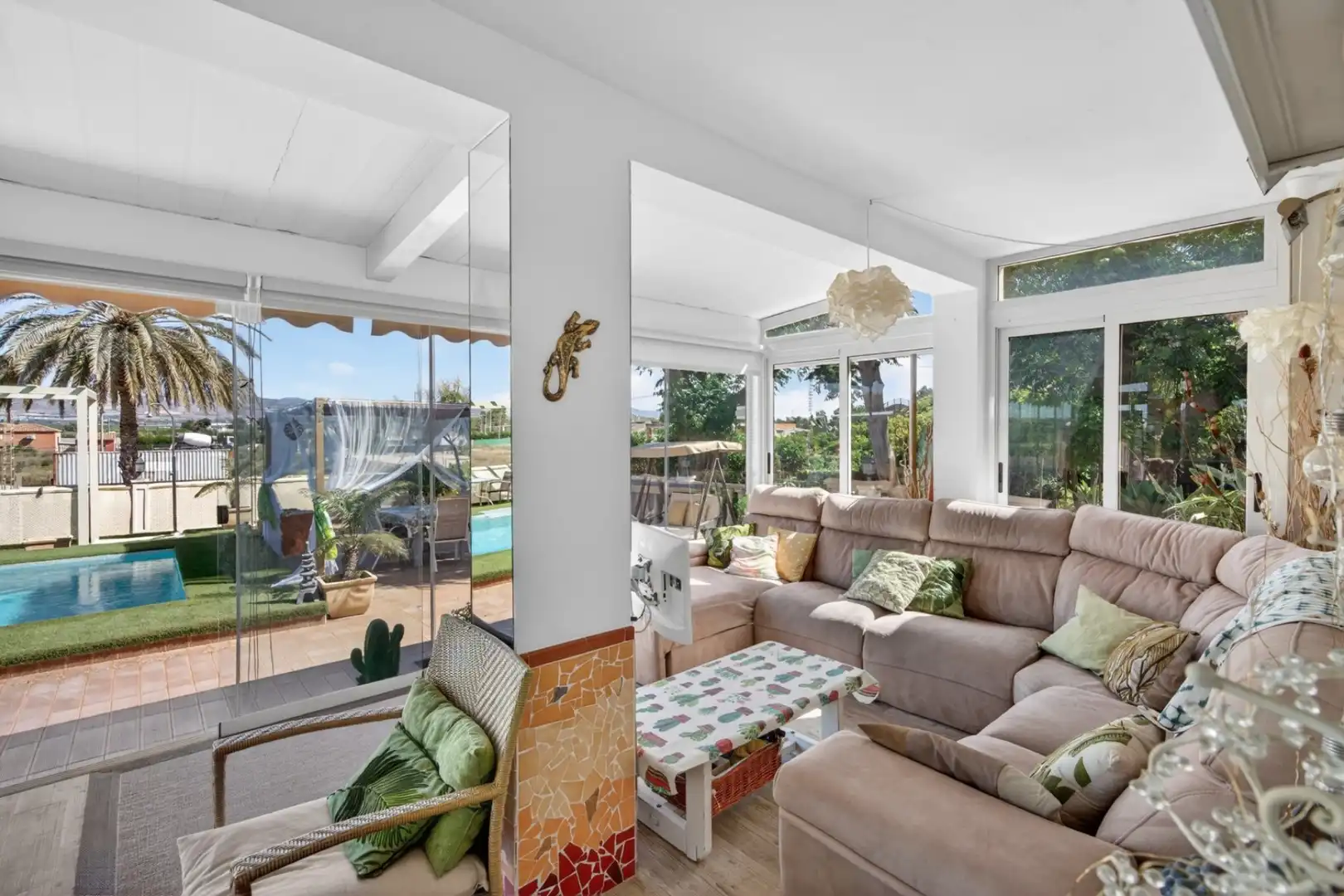 Sala de estar de Casa o chalet en venta en Benferri con Piscina