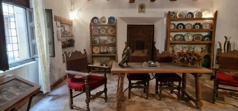 Dining room of Country homes for sale in Rubielos de Mora  with Air Conditioner, Heating and Terrace
