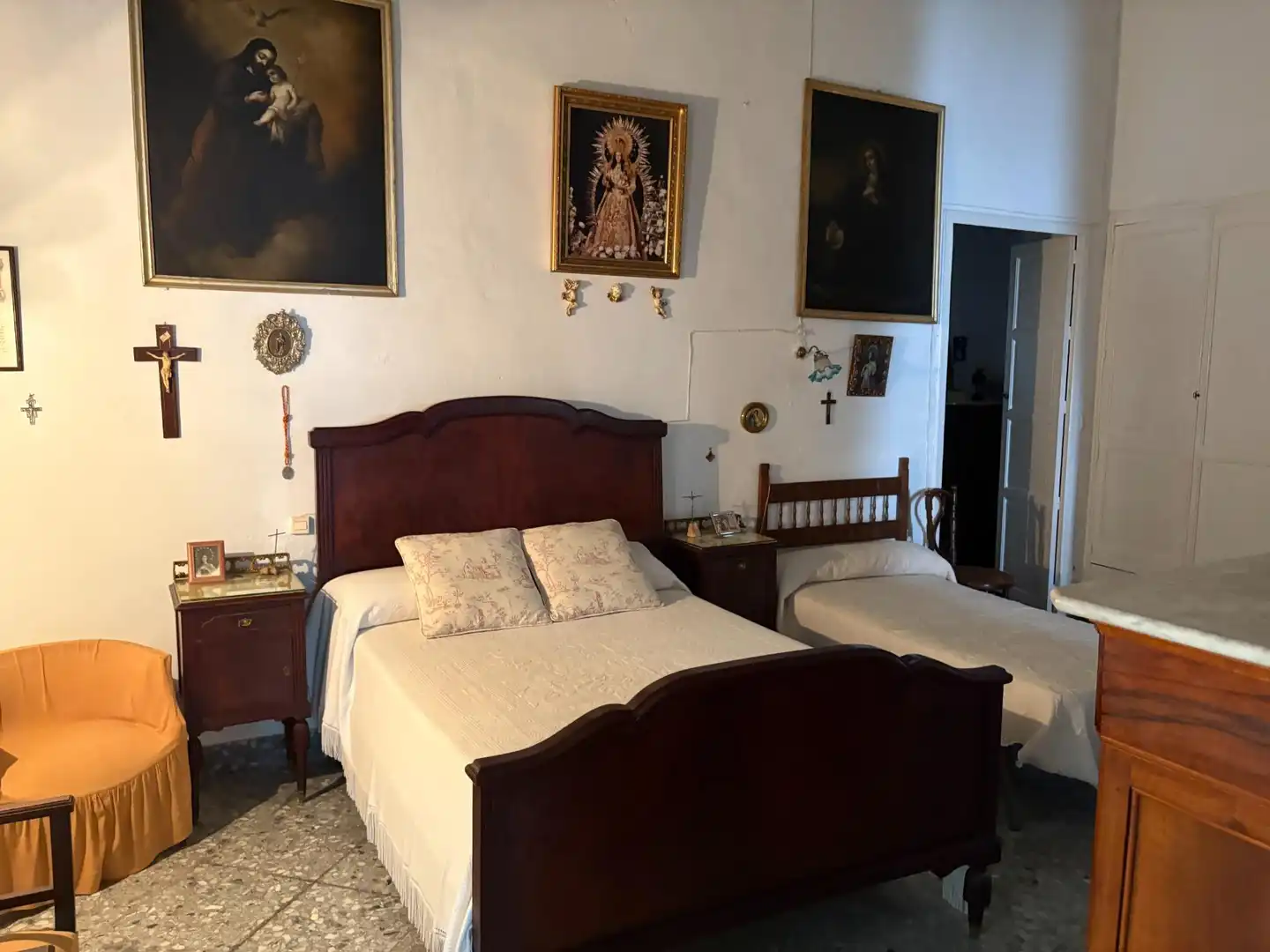 Bedroom of Houses for sale in Zufre  with Terrace and Storage room