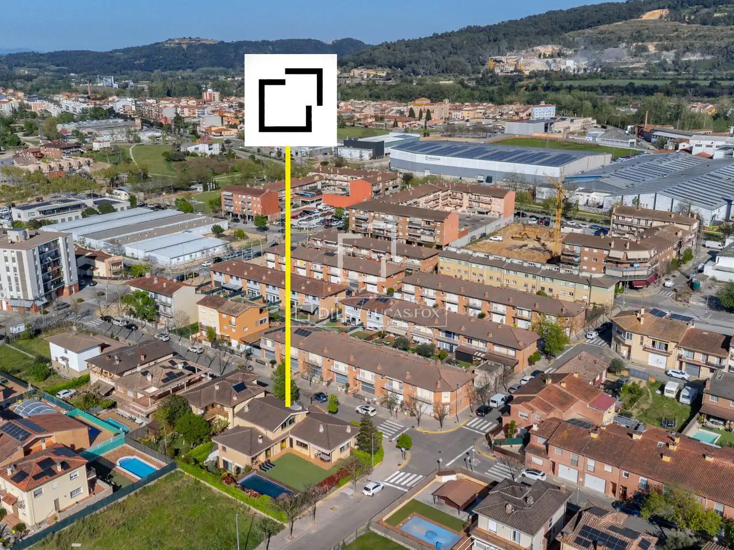 Exterior view of Houses for sale in Sarrià de Ter  with Air Conditioner, Heating and Private garden