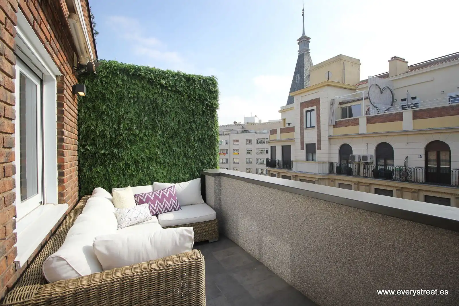 Terrassa de Àtic de lloguer en Madrid amb Aire condicionat, Calefacció i Terrassa