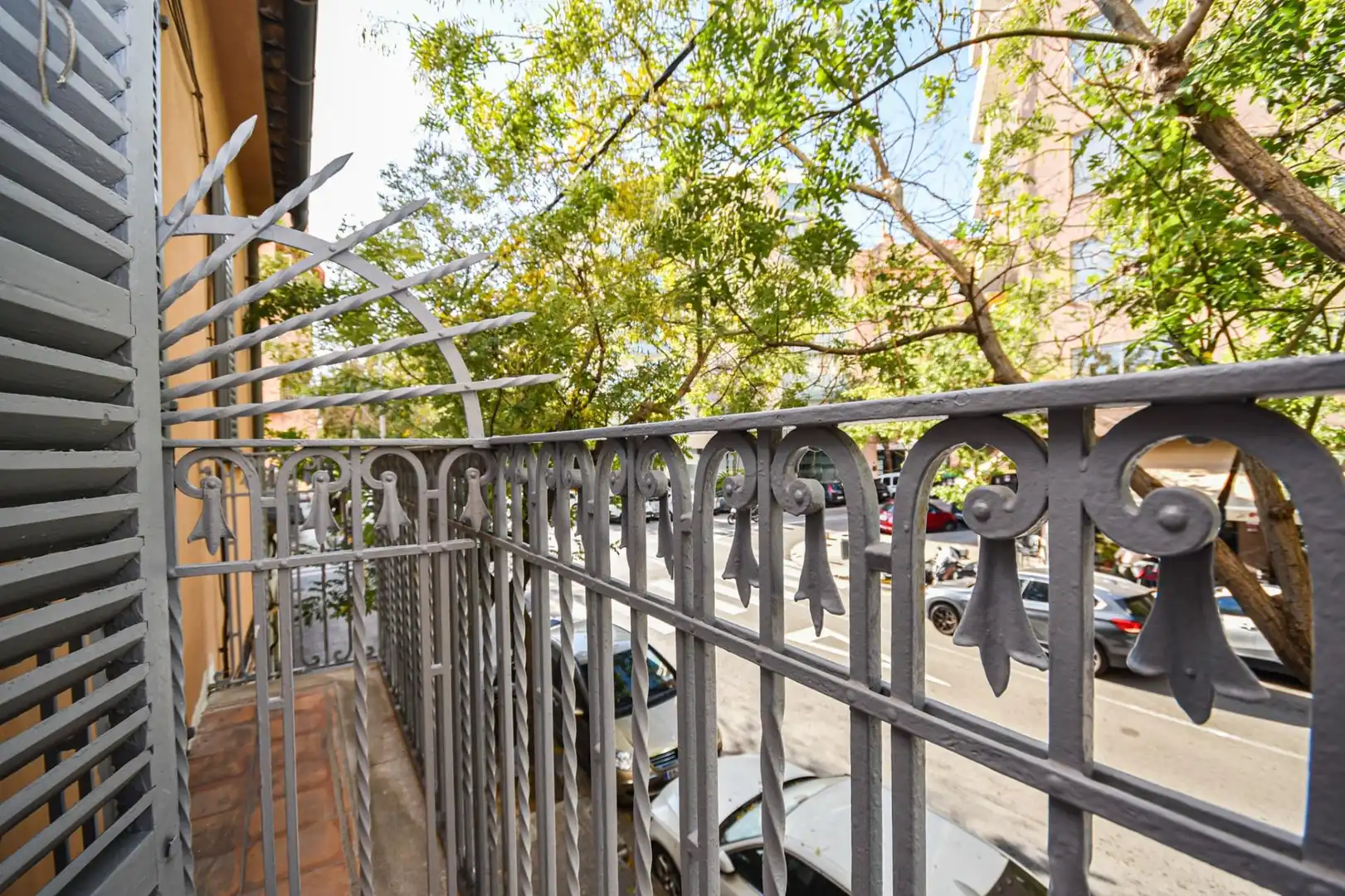 Terrasse von Wohnung zur Miete in  Palma de Mallorca mit Terrasse, Abstellraum und Balkon