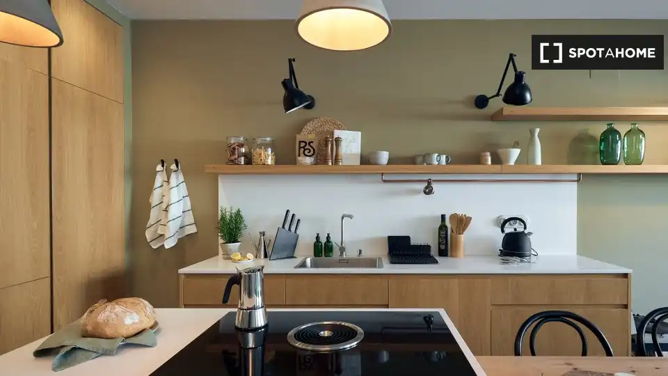 Cuina de Apartament per a compartir en Sarrià - Sant Gervasi