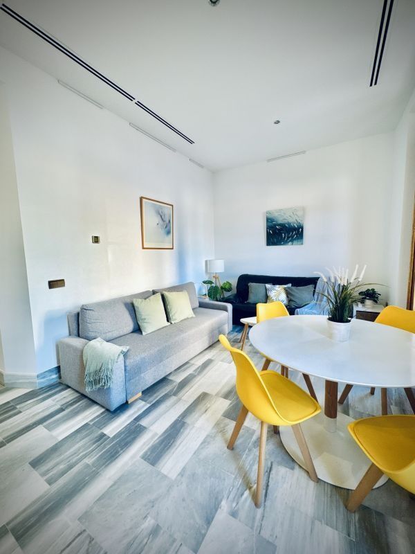 Sala de estar de Piso en venta en Ponferrada con Calefacción y Amueblado