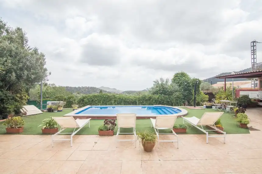Piscina de Casa o xalet en venda en Tibi amb Aire condicionat, Piscina i Moblat